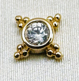 BVLA Mini Kandy Gold Pin End