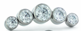 Gem Cluster Pin End