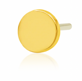 Junipurr Gold Disk Pin End