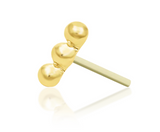 Junipurr Beads-of-3 Pin End