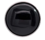 Cabochon Gem Threadless Pin Ends