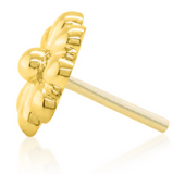 Junipurr Aster Gold Pin End