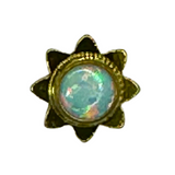 Sun Cabochon Pin End