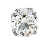 Prong Set Gem Pin End