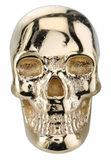 BVLA Gold Skull Threaded End