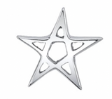 BVLA Pentagram Star Pin End