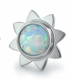 Sun Cabochon Pin End