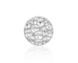 Junipurr Gold Hammered Disk Pin End