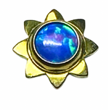 Sun Cabochon Pin End