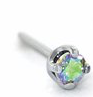 Prong Set Gem Pin End