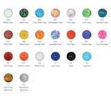 Cabochon Gem Threadless Pin Ends