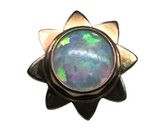 Sun Cabochon Pin End