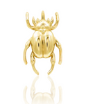 Junipurr Rhino Beetle Gold PIn End