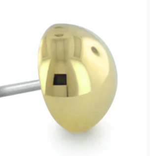 Neo Gold Dome Pin End