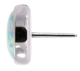 Titanium Cabochon Pin End by Junipurr Jewelry