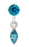 Tiffany Marquis Dangle Titanium Pin End by Anatometal