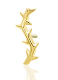 Junipurr Thorn 14K Gold Pin End