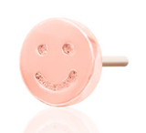 Smile Gold Pin End by Junipurr Jewelry