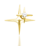 11:11 Gold Pin End by Junipurr Jewelry