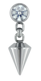 Spear Dangle Pin End