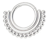 Halo Beaded Titanium Clicker