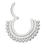 Halo Beaded Titanium Clicker