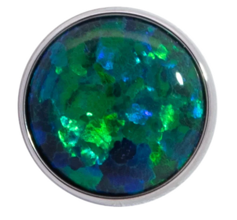 Titanium Cabochon Pin End by Junipurr Jewelry