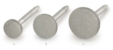 Textured Finished Disk Pin End