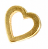 BVLA Open Heart Pin - 5mm