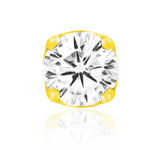 Junipurr Gold Prong-set Gem CZ