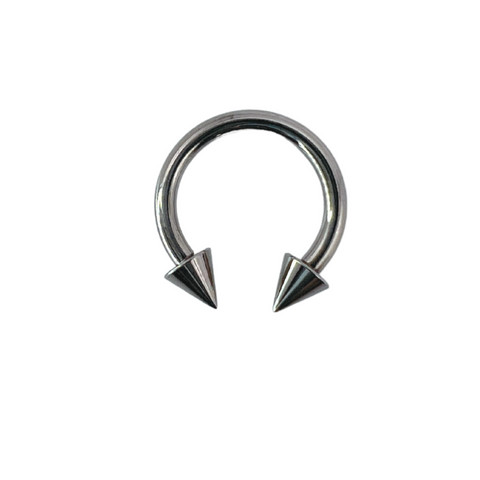 Circular Barbell with Spikes